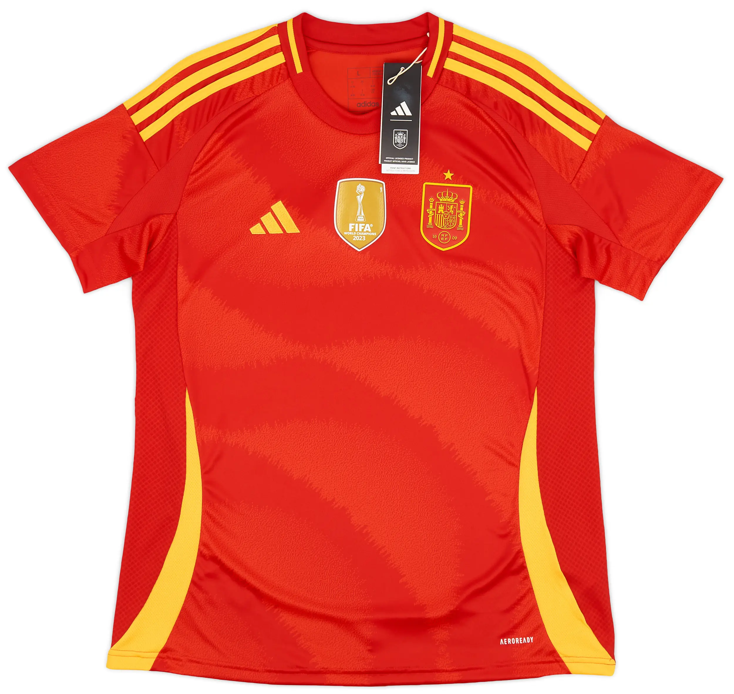 Camiseta España I Euro 2024 Mujer