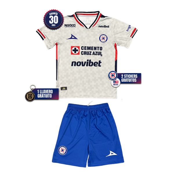 Cruz Azul Away 25/26 Kids
