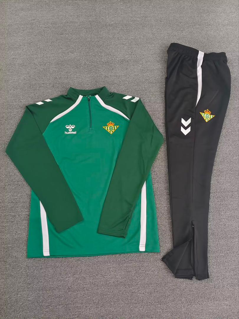 Chándal de Entrenamiento Real Betis 25/26 - Verde/Negro