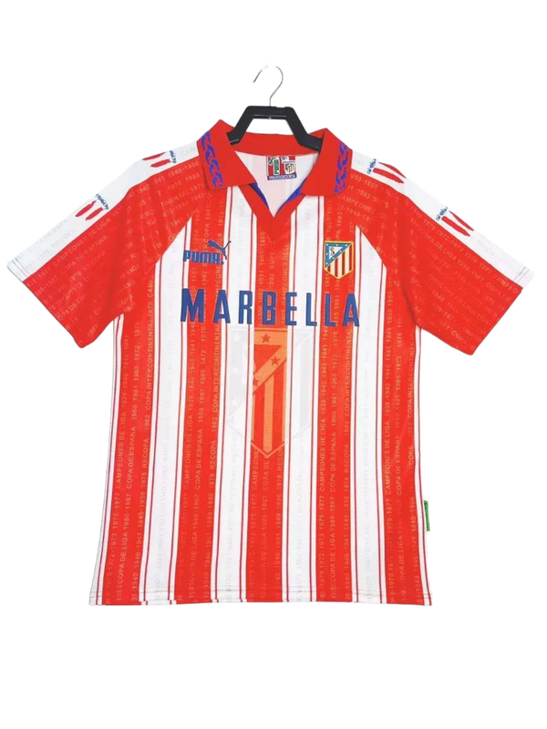 Camiseta Atlético de Madrid 95/96 I de Local - Versión Retro
